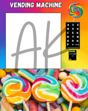Load image into Gallery viewer, Vending Machine Templates- Front Only