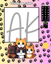 Load image into Gallery viewer, Vending Machine Templates- Front Only