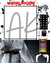 Load image into Gallery viewer, Vending Machine Templates- Front Only