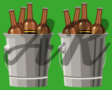 Load image into Gallery viewer, Beer & Bottles Template