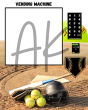 Load image into Gallery viewer, Vending Machine Templates- Front Only