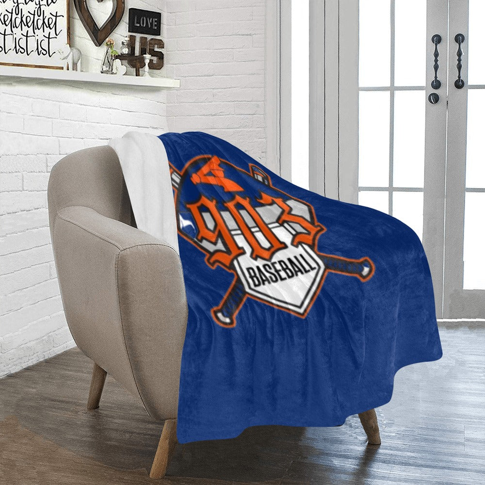 Baseball discount fleece blanket