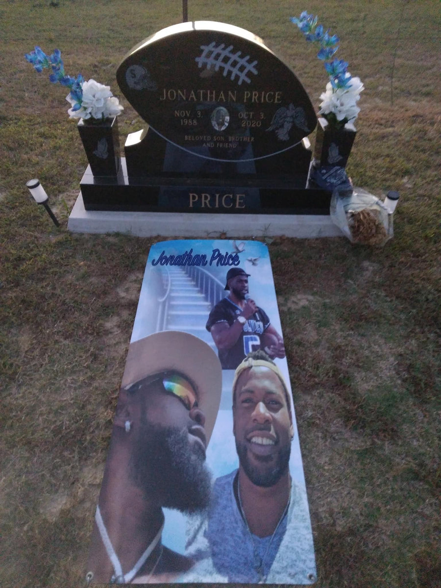 Custom top Grave Blanket