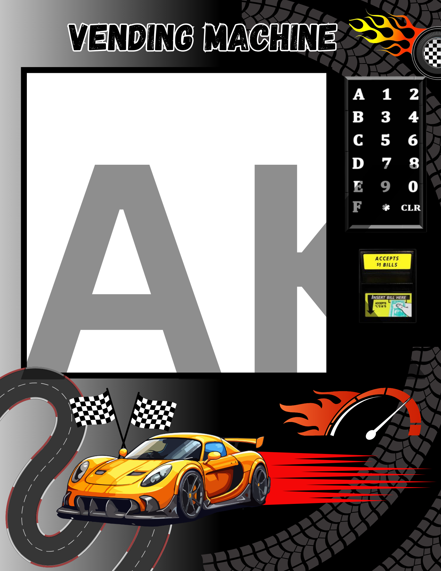 Vending Machine Writing Vending Machine Template & Tutorial Video - All Sides – Alexis' Kreations