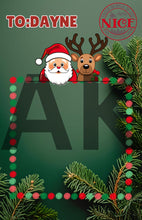 Load image into Gallery viewer, Jumbo Card Christmas Template &amp; Tutorial
