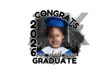 Load image into Gallery viewer, Graduation Dtf Canva Templates
