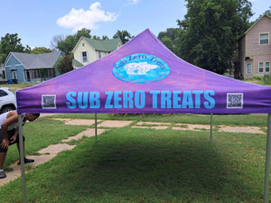 Sublimated Tent Canopy