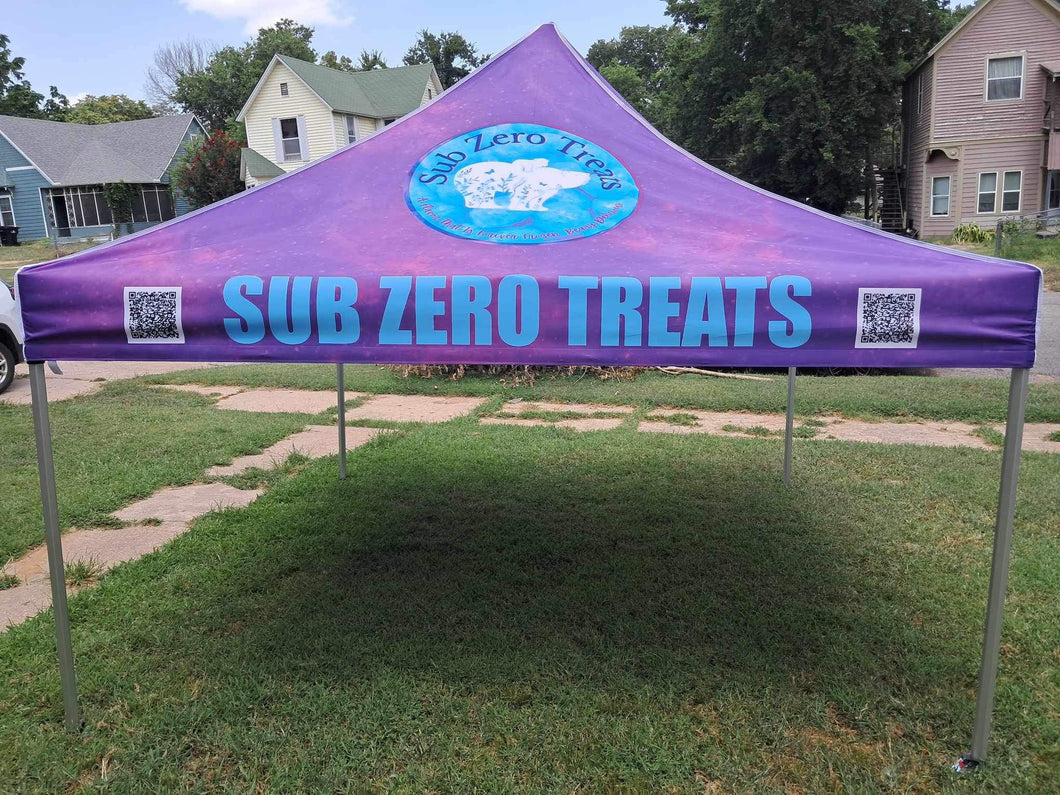 Sublimated Tent Canopy