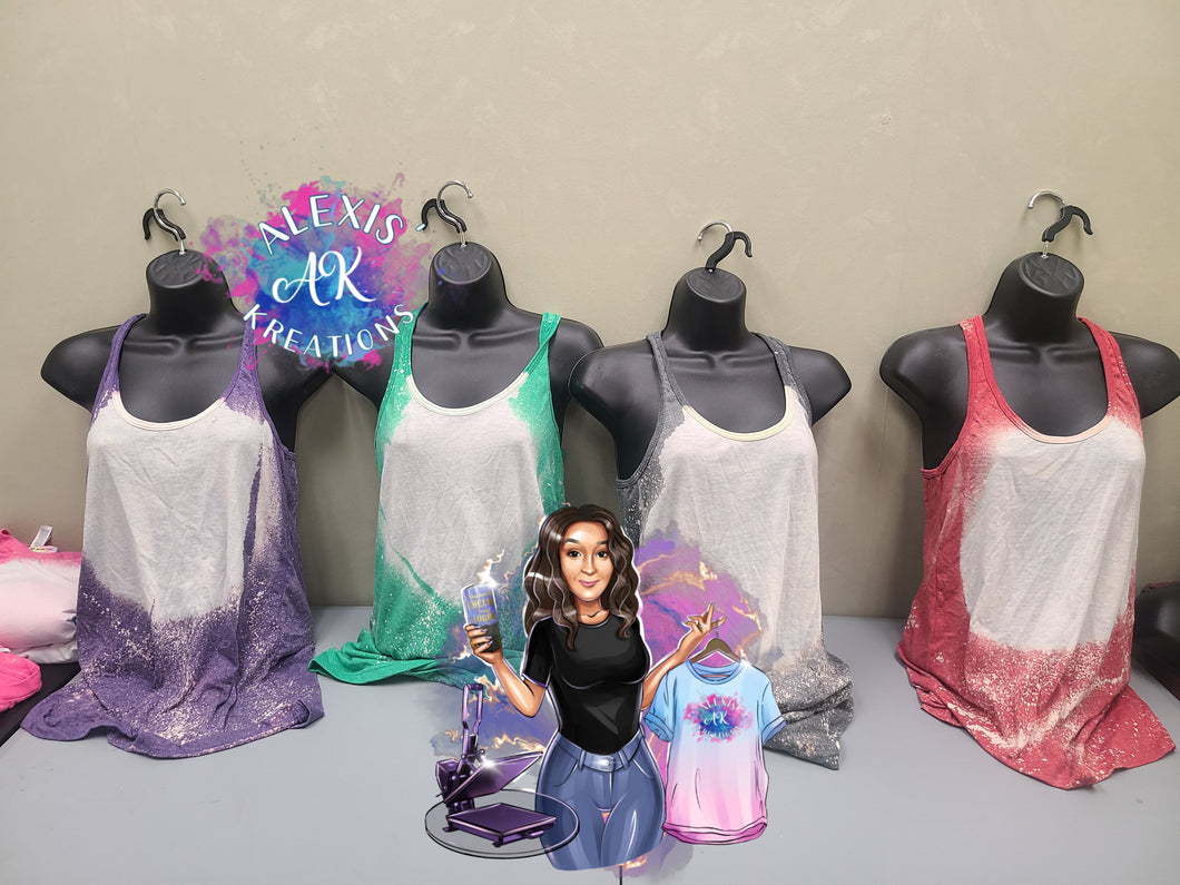 Bleached Tanks Assorment of 30