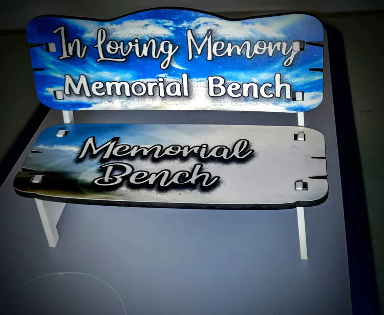 Memorial Keepsake Bench