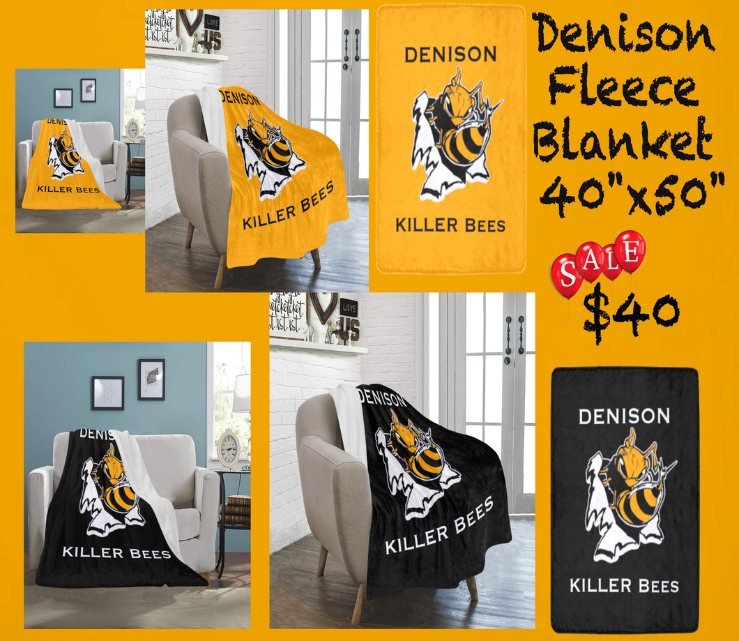 Killer Bees Fleece Blanket